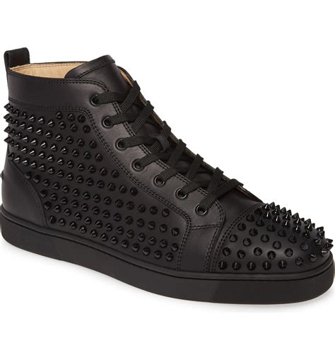 christian louboutin men's shoes spikes.